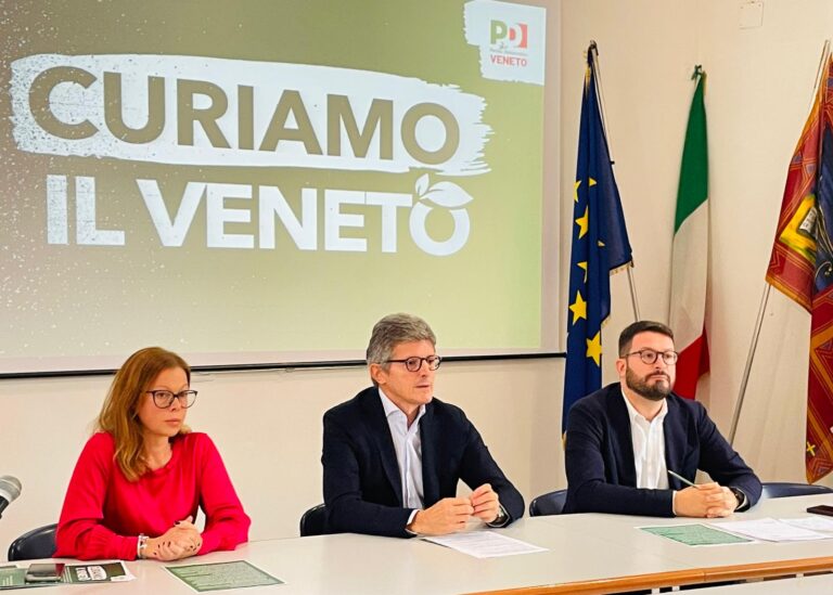 “Curiamo il Veneto”: le 5 proposte del Pd Veneto per l’emergenza ambientale