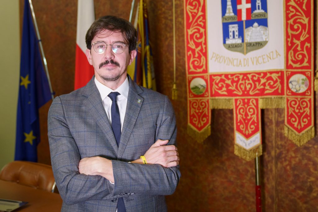 Marco Guzzonato, sindaco del Comune di Marano Vicentino