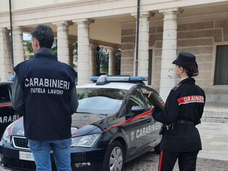 Controlli a tappeto in tutta la provincia di Treviso: focus su sicurezza e lavoro sommerso