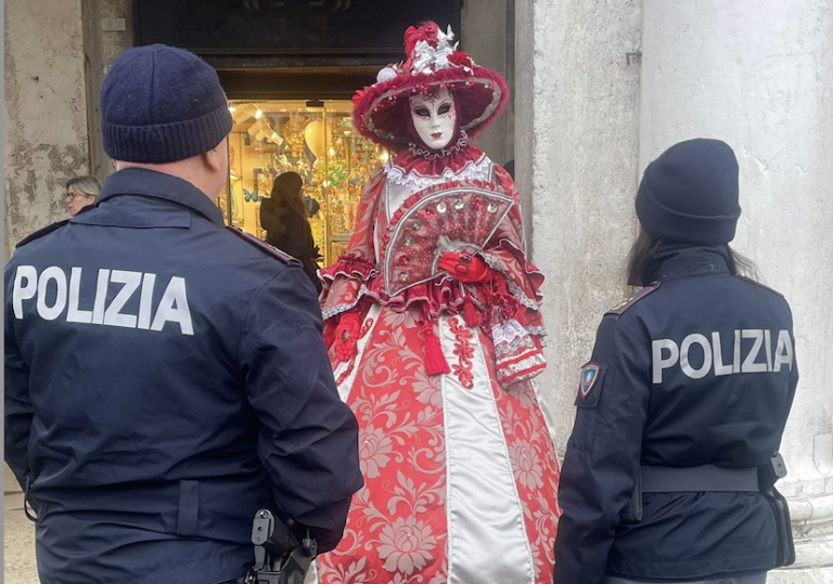 Carnevale di Venezia 2026, sicurezza al massimo: controlli, arresti e prevenzione senza criticità