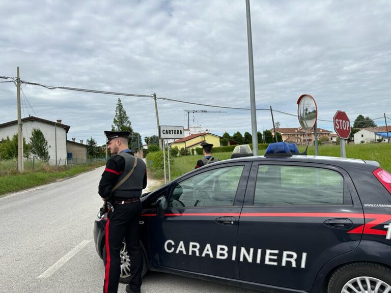 Cartura, giovane denunciato per spaccio e rifiuto di identificarsi