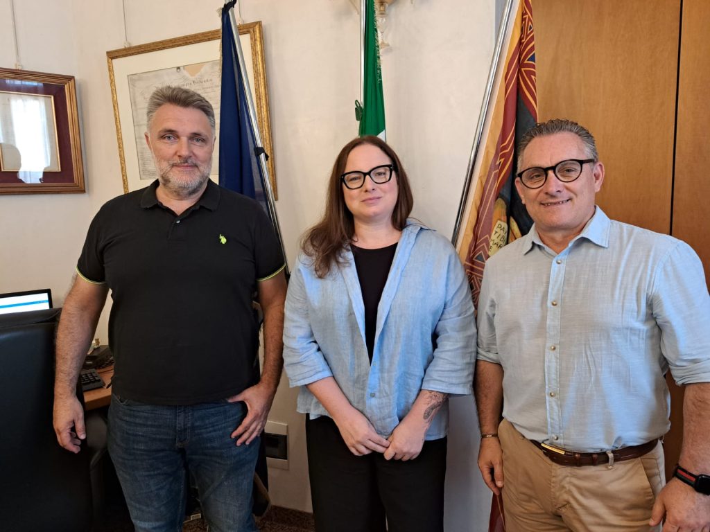 Da sinistra: Mauro Armelao, Eleonora Lozzi, Sandro Marangon