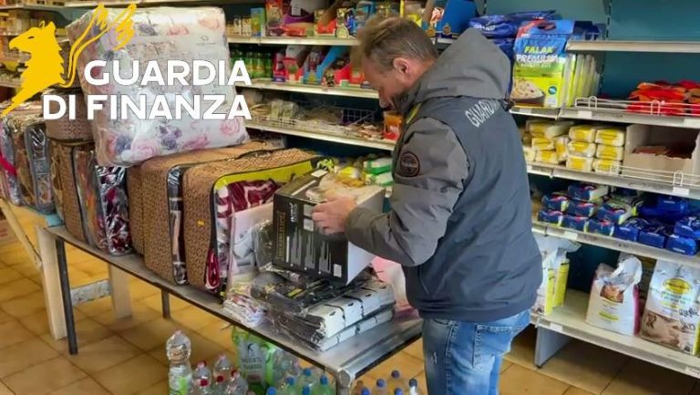 Belluno: sequestrati 6.500 articoli, tra cui 5mila a tema natalizio