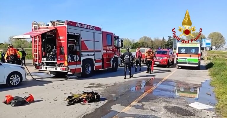 Castelguglielmo, recuperati i corpi di una donna e di un bambino in un lago artificiale