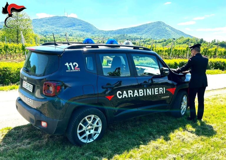 Lozzo Atesino, due 18enni denunciati per colpi esplosi contro ciclisti a Vò Vecchio