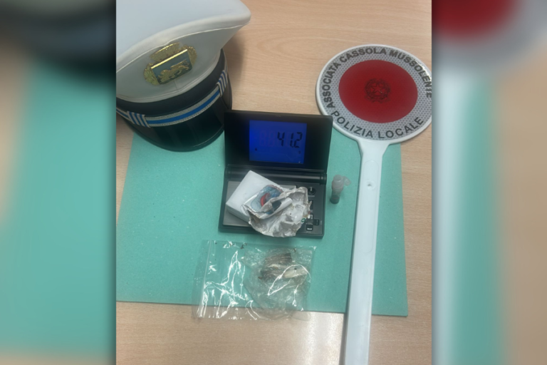 40 grammi di hashish vicino al centro diurno di Cassola: denunciato un minorenne per detenzione ai fini di spaccio
