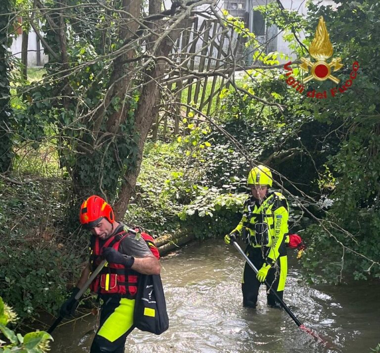 Vazzola, recuperato in un canale il corpo del 84enne disperso