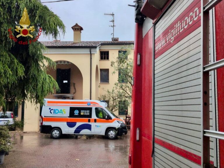 Incendio in un’abitazione a Galzignano Terme: deceduto un 86enne