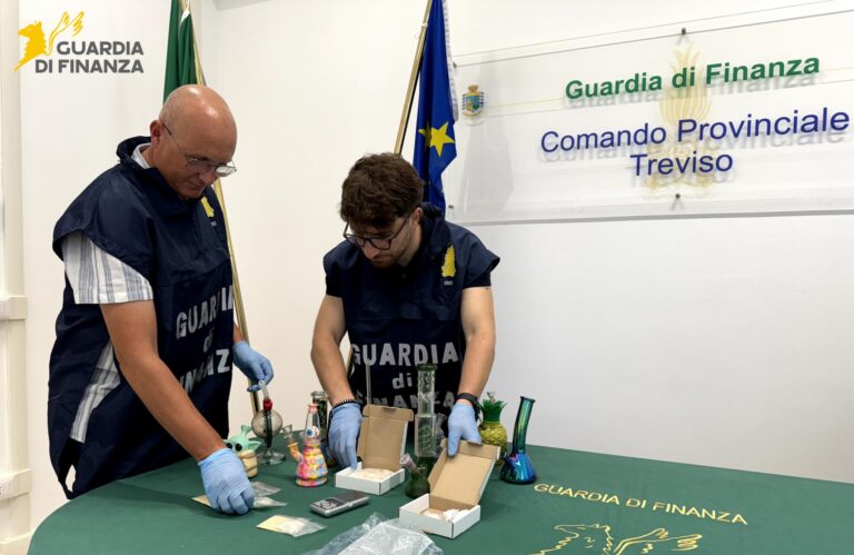 Treviso: sequestrati oltre 400 grammi di sostanze psicotrope in arrivo dall’Olanda