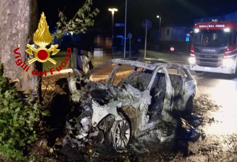 Incidente a Piovene Rocchette, conducente e passeggero illesi