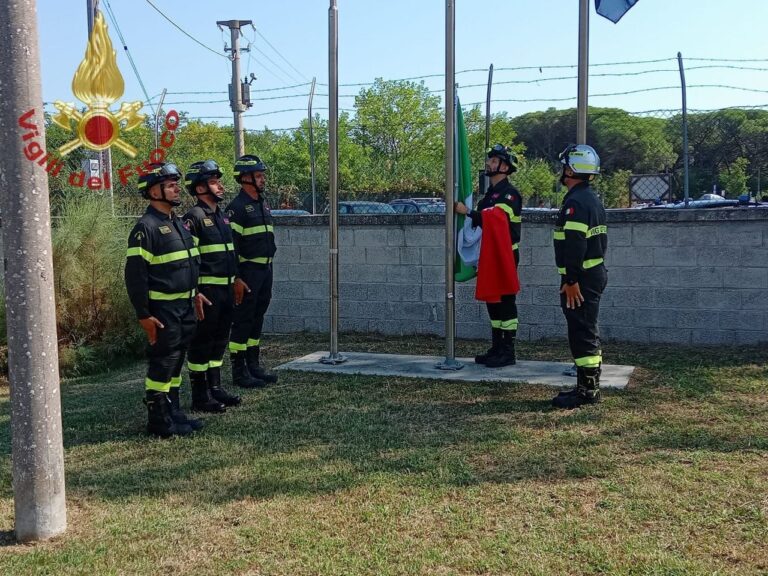 Rosolina mare, con il presidio estivo dei vigili del fuoco più sicurezza ai turisti