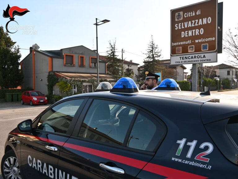 Controlli straordinari tra Padova e Selvazzano: due denunciati e droga sequestrata dai carabinieri