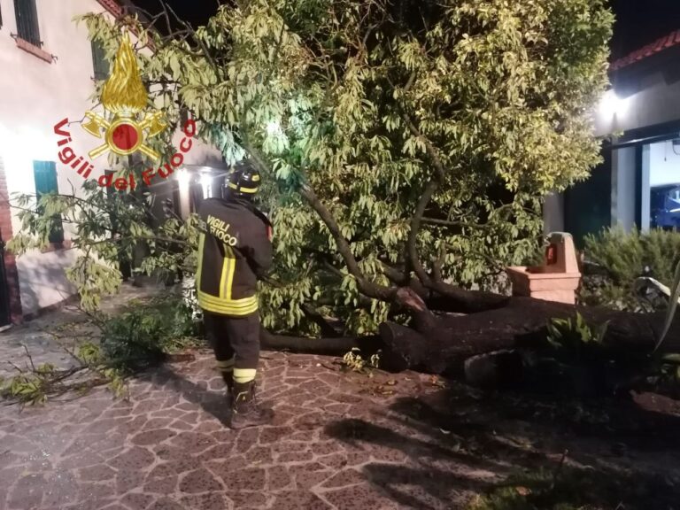 Maltempo in Veneto: oltre 400 interventi dei vigili del fuoco