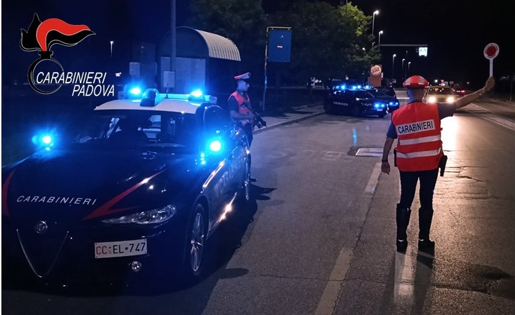 Controlli straordinari a Codevigo e Correzzola, i Carabinieri intensificano i servizi contro i furti in abitazione