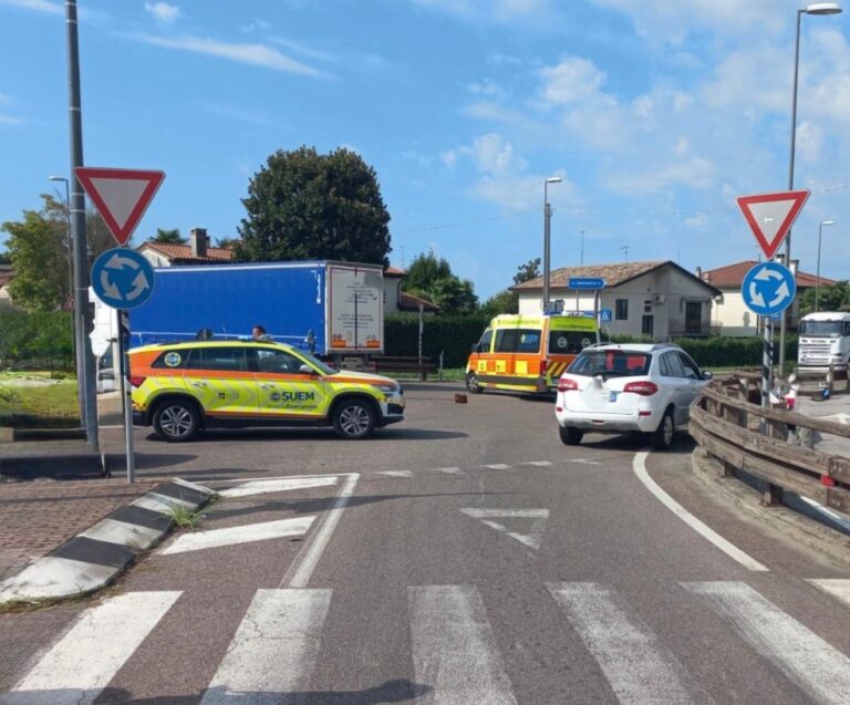 Santa Maria di Sala, grave incidente sulla Sr 515